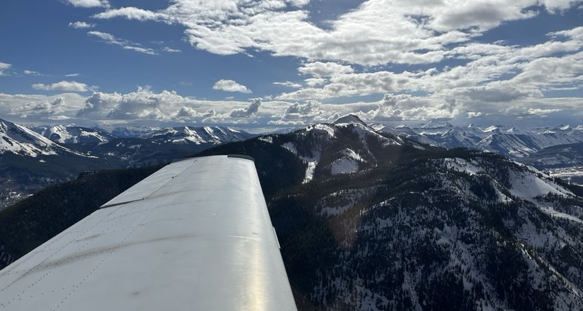 Over the Rockies, CO