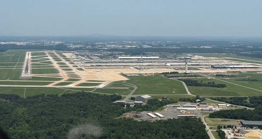 Landing Washington Dulles (IAD)