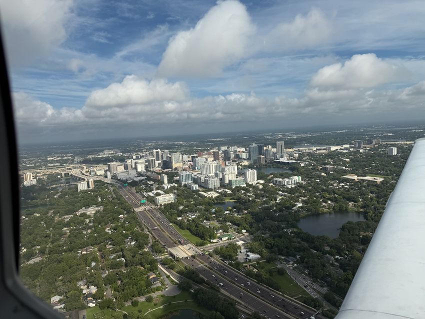 Leaving Orlando.  On the way!