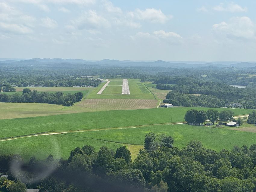 Landing in Bardstown, KY
