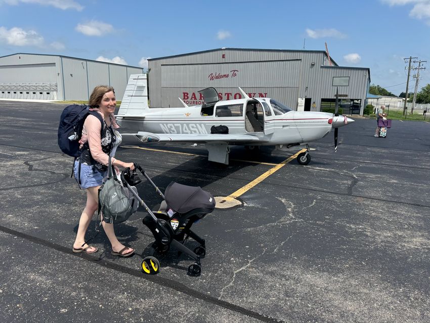 Landing in Bardstown, KY