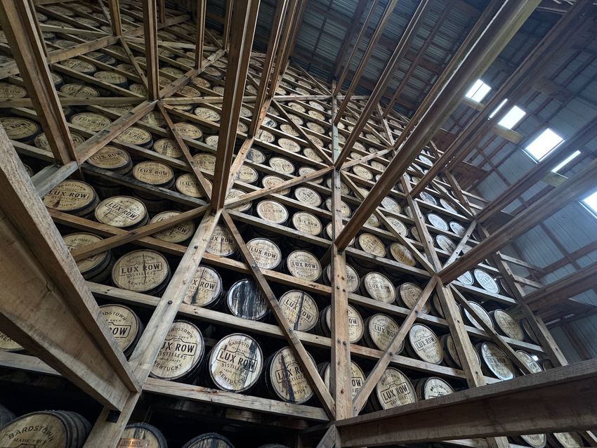 Touring Lux Row Distillery, Bardstown, KY
