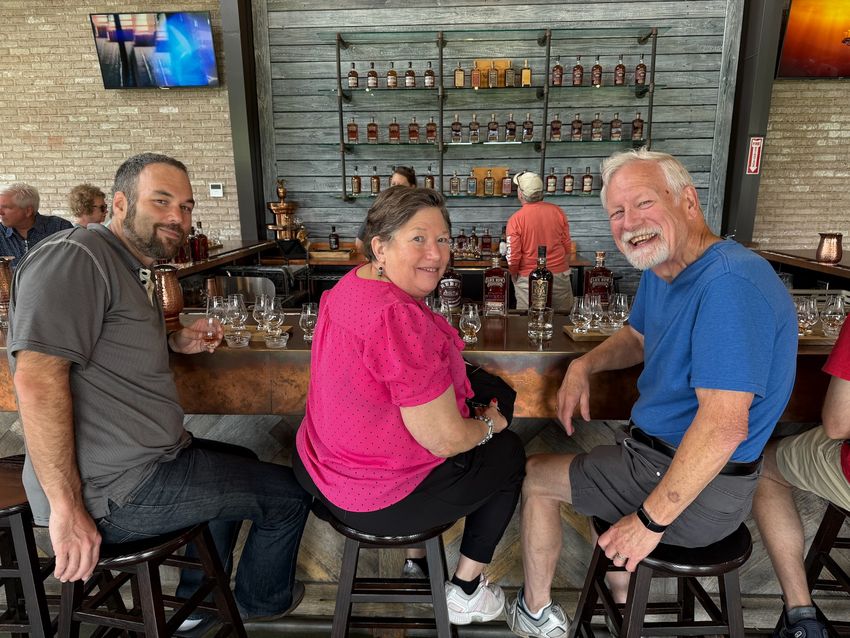 Touring Lux Row Distillery, Bardstown, KY