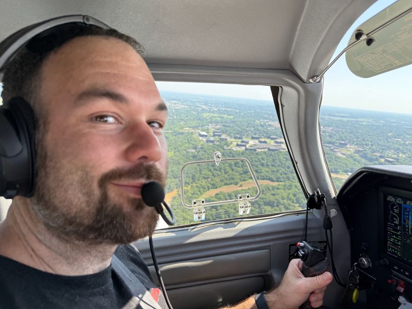 Departing Bardstown, KY near some distilleries
