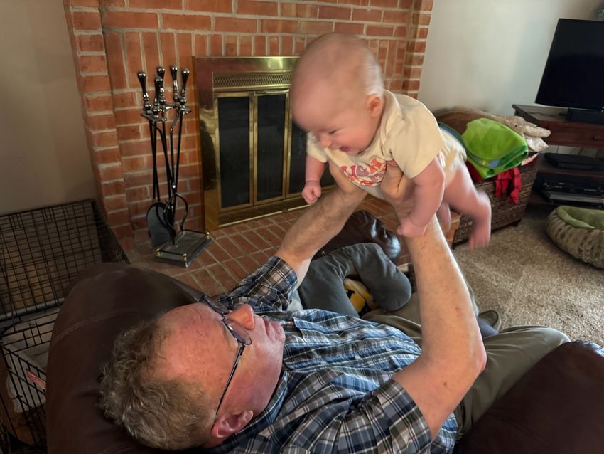 Visiting Grandpa in northern KY