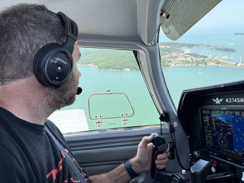Landing in Put-in-Bay, OH