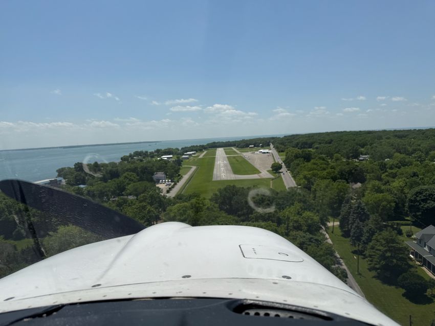 Landing in Put-in-Bay, OH