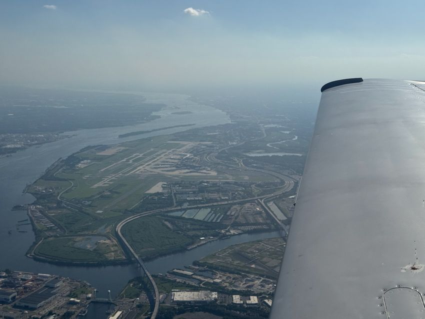 Landing in Philadelphia, PA