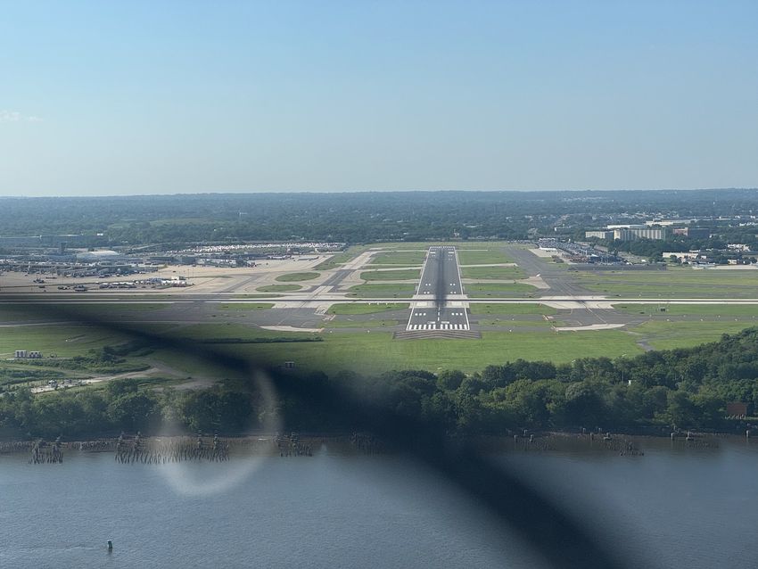 Landing in Philadelphia, PA