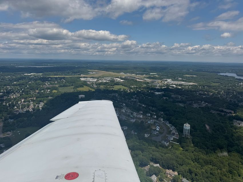 Landing in Salem, MA