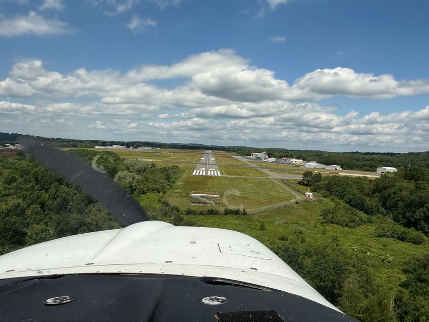 Landing in Salem, MA