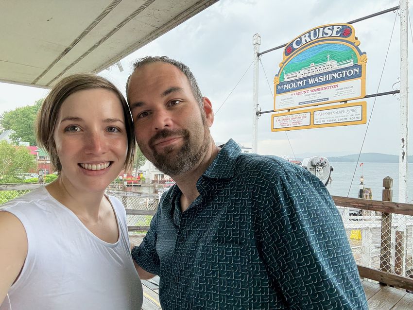 Boat ride on Lake Winnipesaukee, NH
