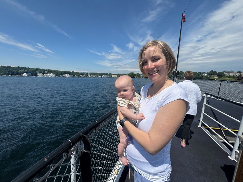 Boat ride on Lake Winnipesaukee, NH
