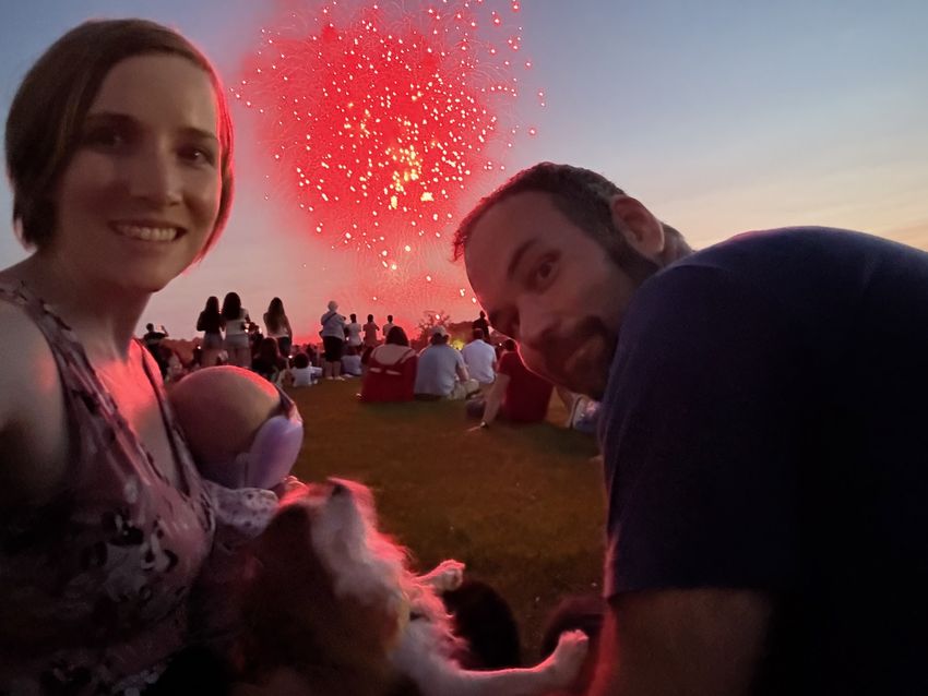 4th of July Fireworks on the National Mall, Washington, DC