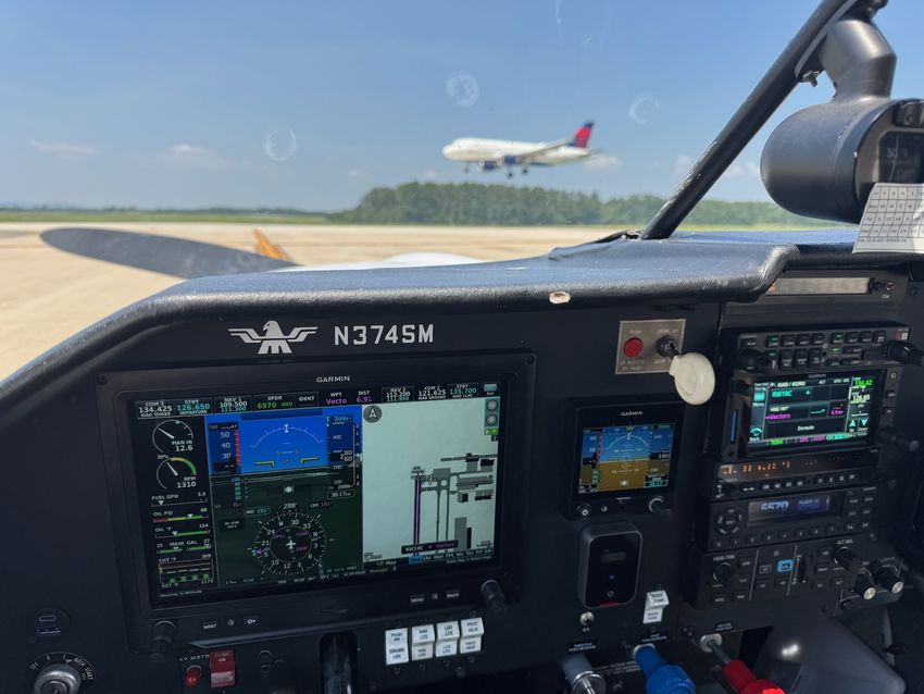 Departing Dulles (IAD)