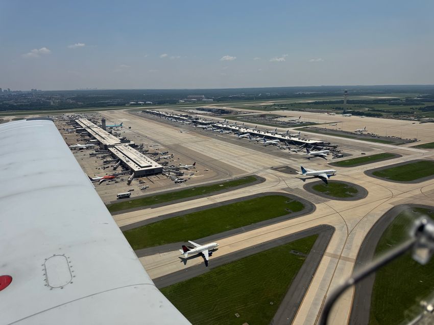 Departing Dulles (IAD)