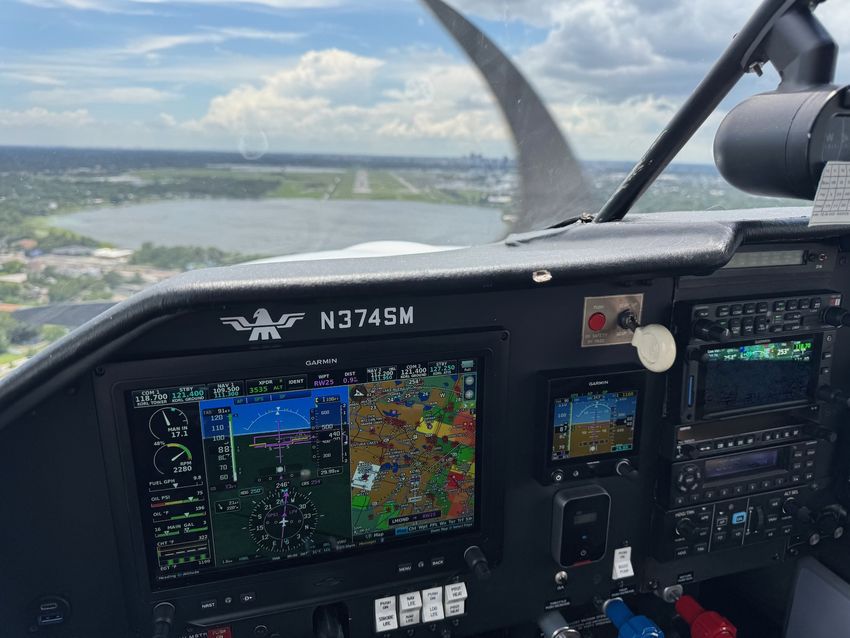 Landing in Orlando, FL