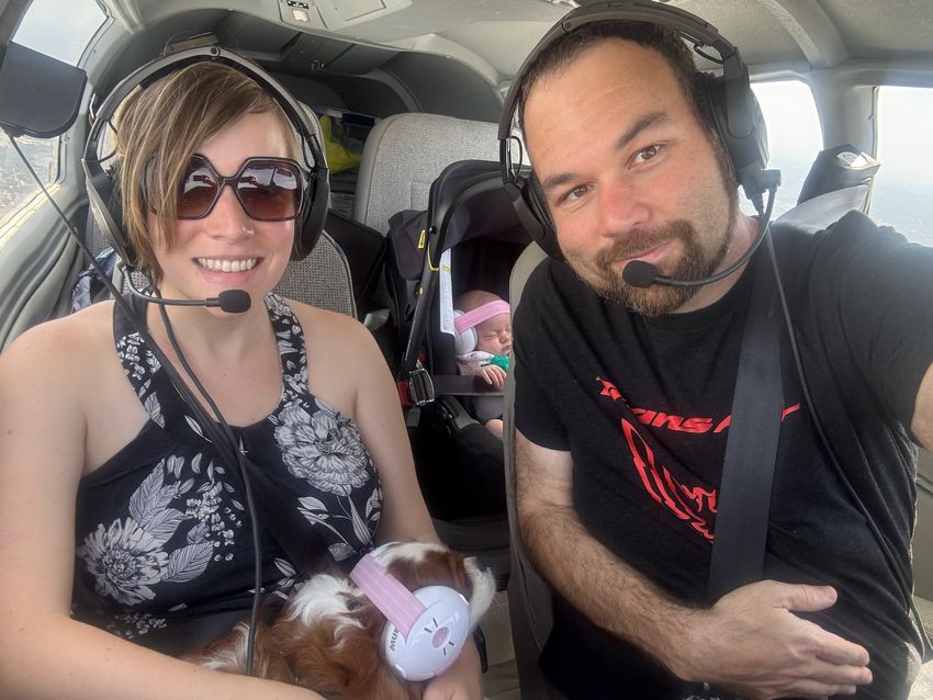 Violets First Flight