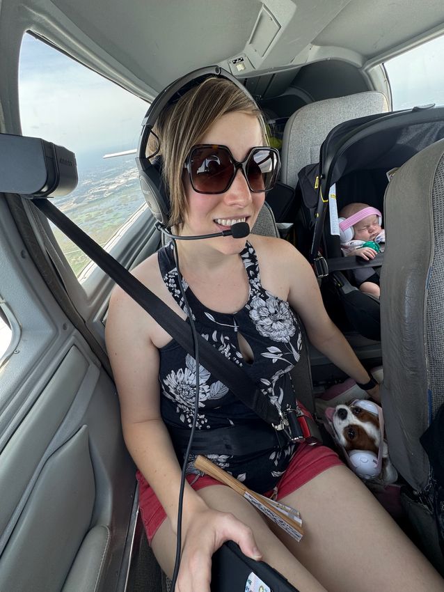 Violets First Flight